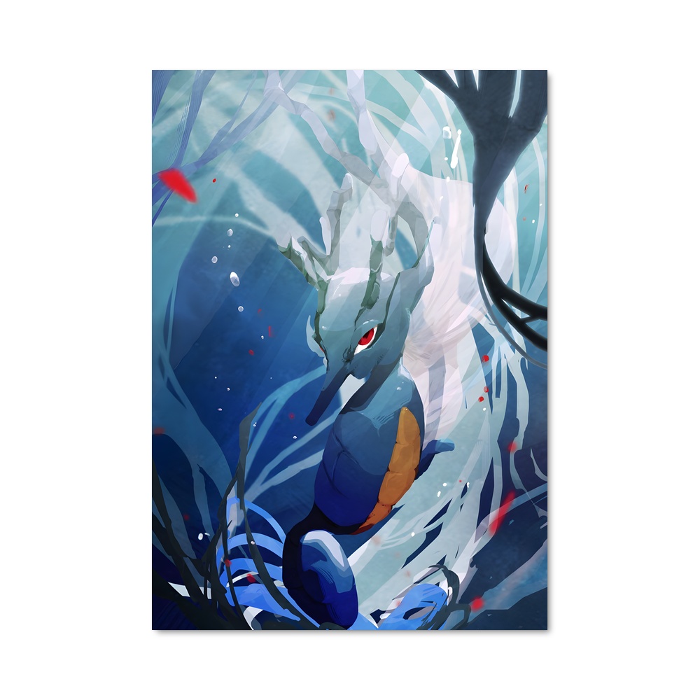 Poster Oceanic Kingdra – affiche Pokemon