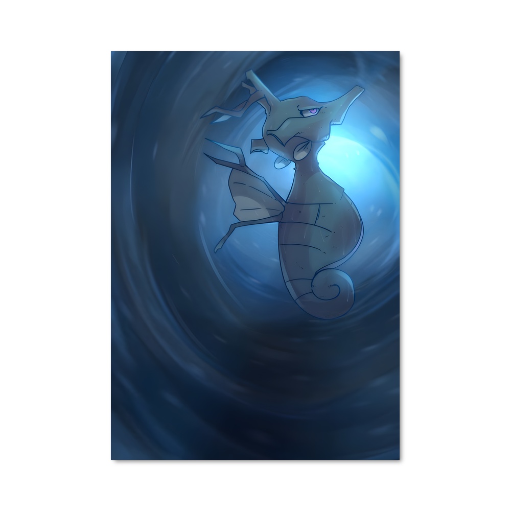 Poster Kingdra en Folie – affiche Pokemon