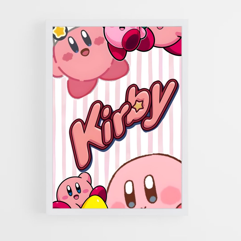 Poster Kirby Mania (vue 3)