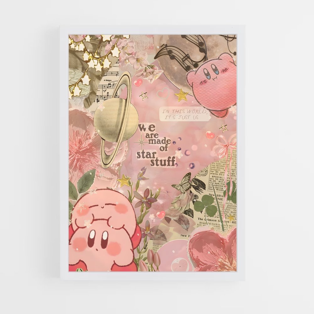Poster Melody Enchantée – affiche Kirby (vue 3)
