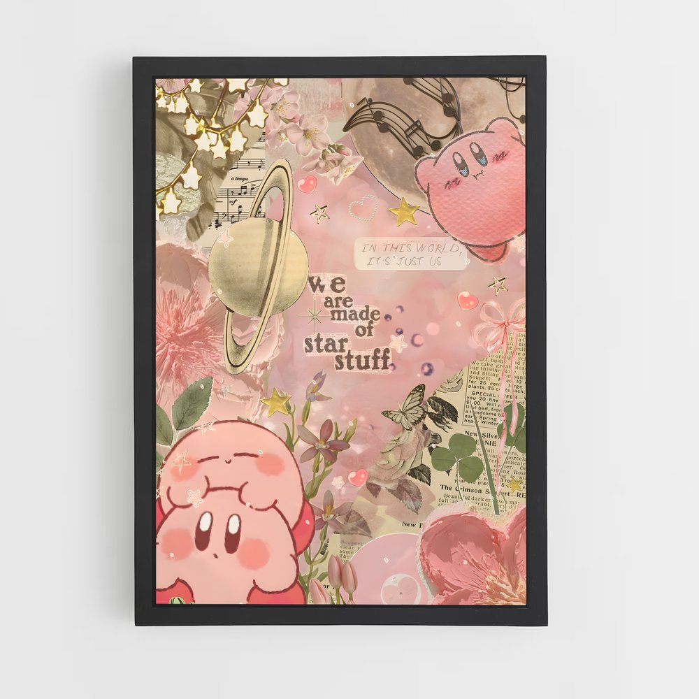 Poster Melody Enchantée – affiche Kirby (vue 2)