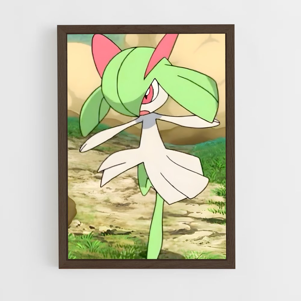 Poster Kirlia en Folie – affiche Pokemon (vue 5)