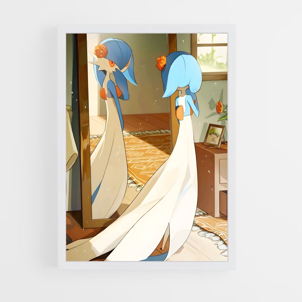 Poster Kirlia Clin – affiche Pokemon (vue 3)