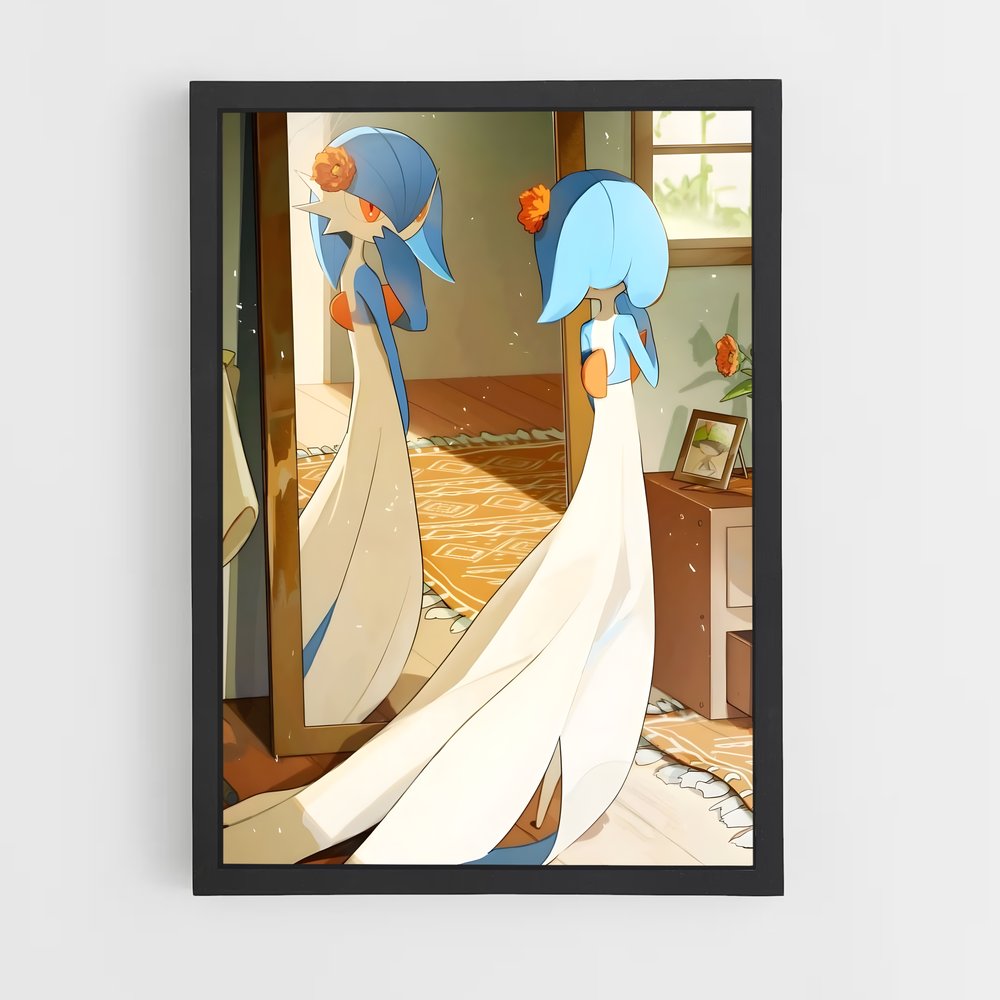 Poster Kirlia Clin – affiche Pokemon (vue 2)
