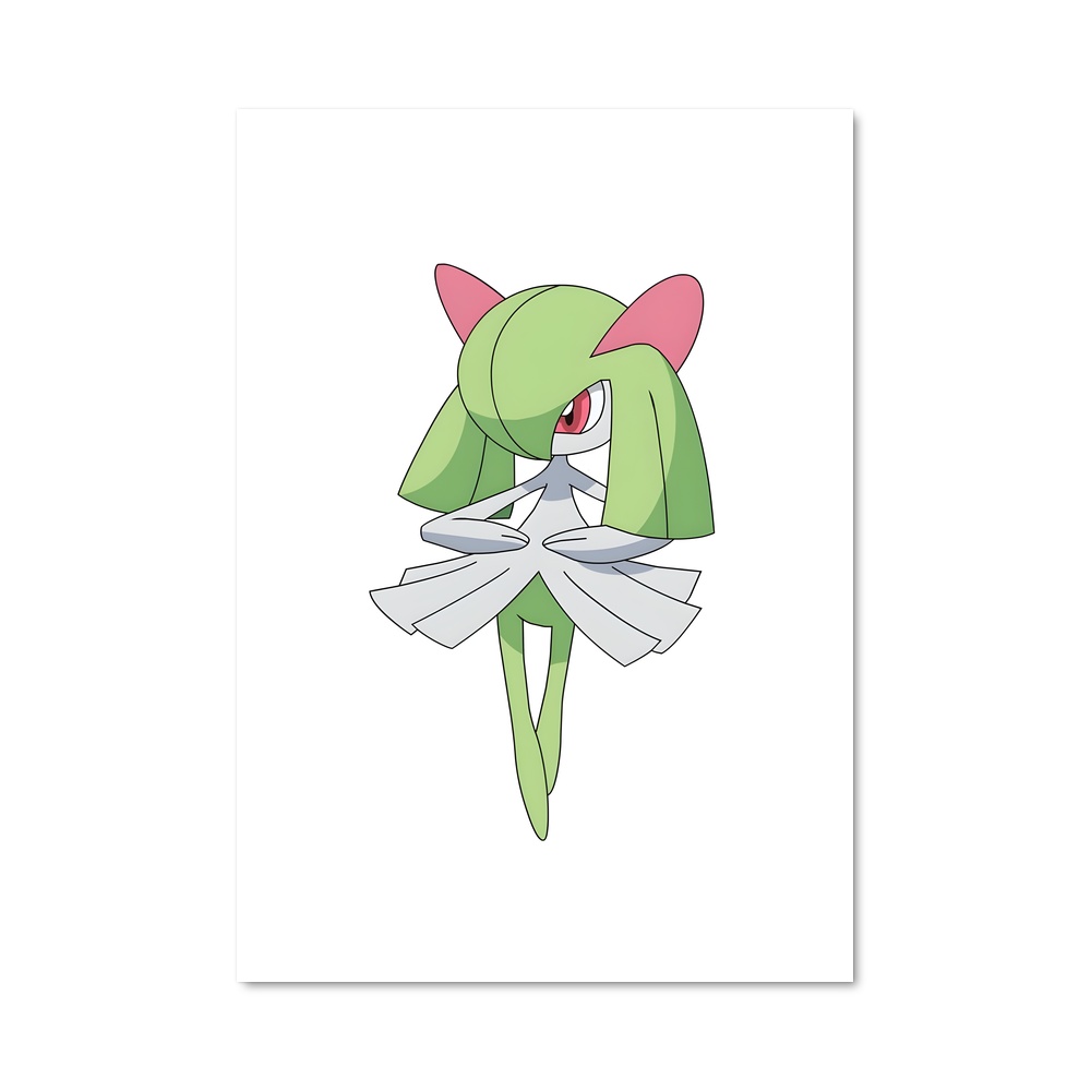 Poster Kirlia Enchantée – affiche Pokemon