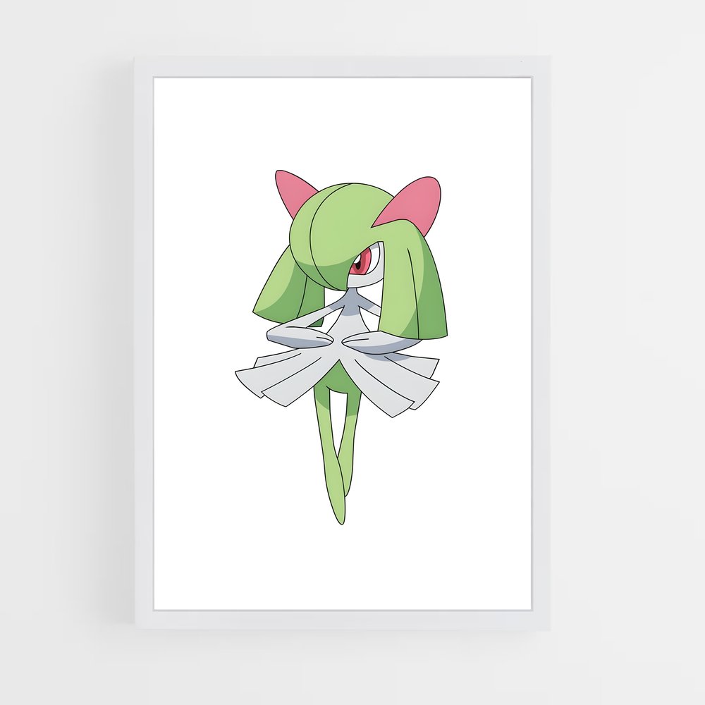 Poster Kirlia Enchantée – affiche Pokemon (vue 3)