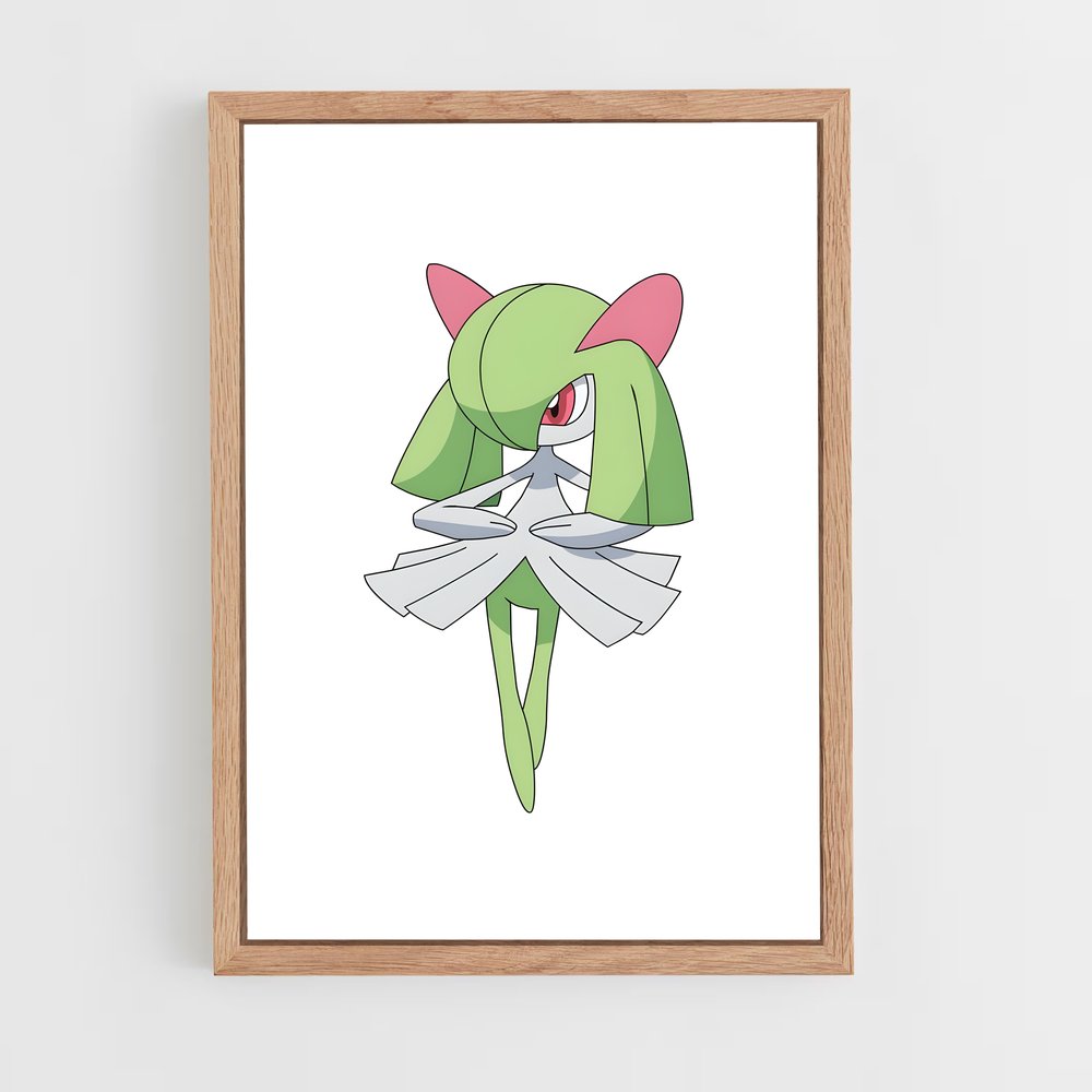 Poster Kirlia Enchantée – affiche Pokemon (vue 4)