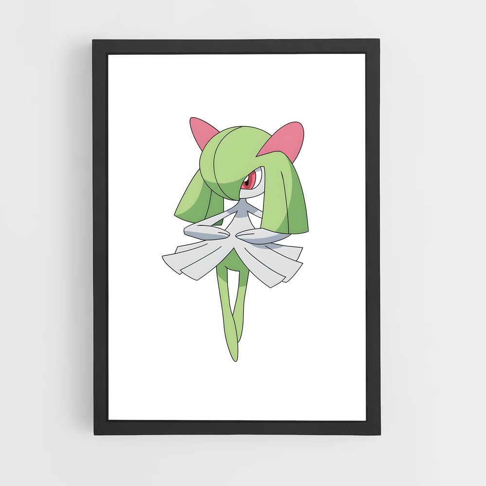 Poster Kirlia Enchantée – affiche Pokemon (vue 2)