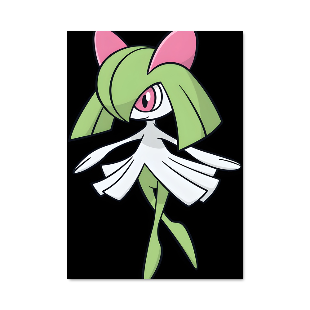 Poster Kirlia Mystique – affiche Pokemon