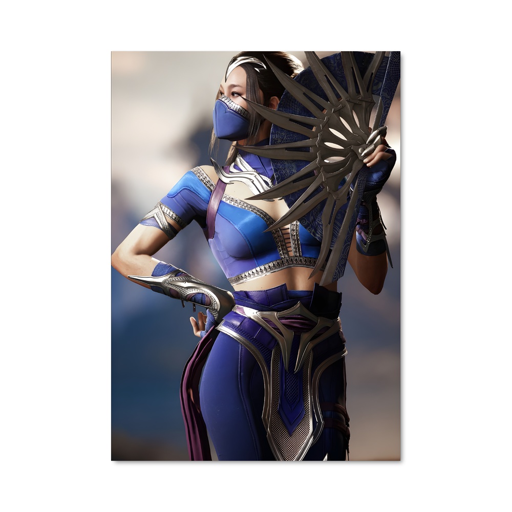 Poster Kitana Travers – affiche Mortal kombat
