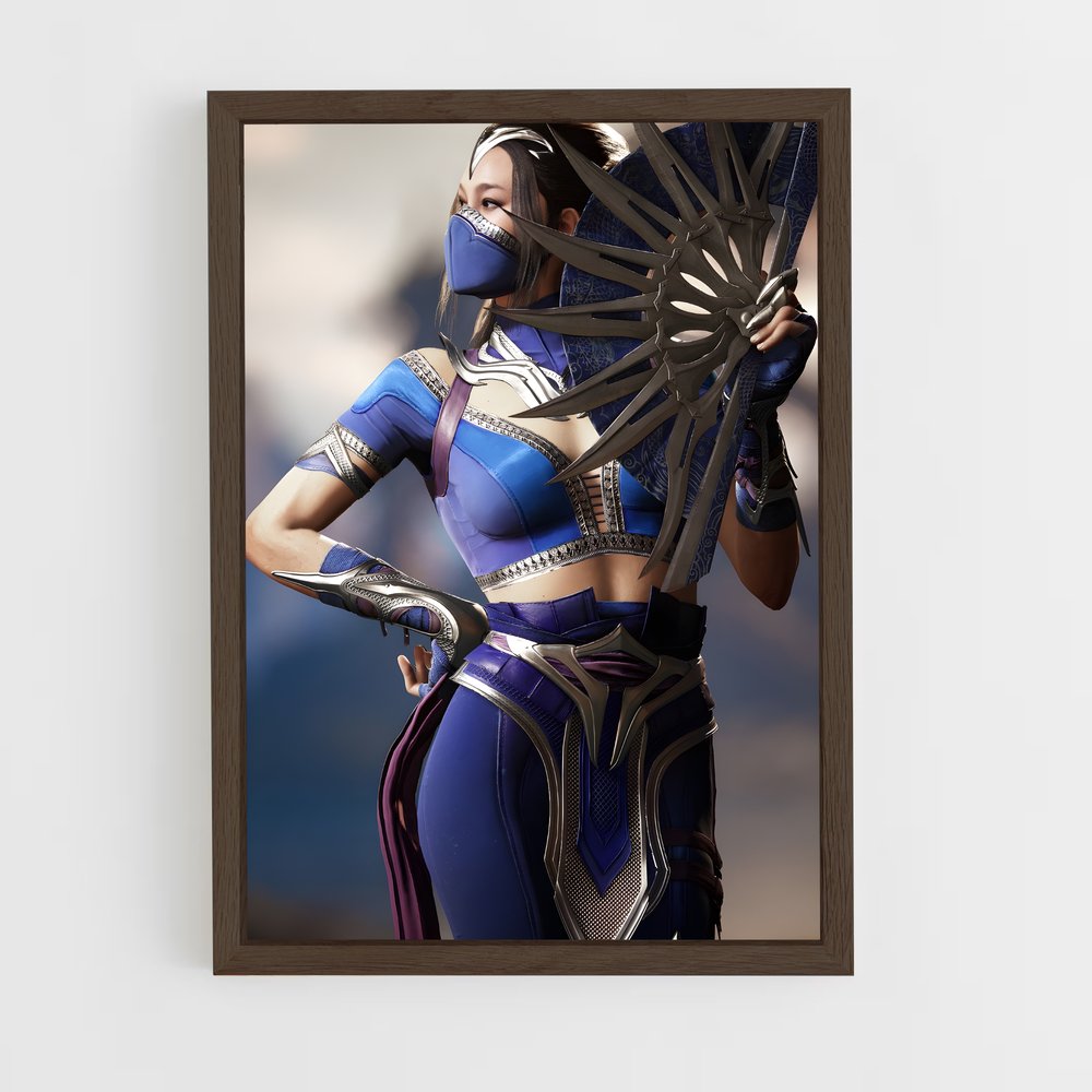 Poster Kitana Travers – affiche Mortal kombat (vue 5)