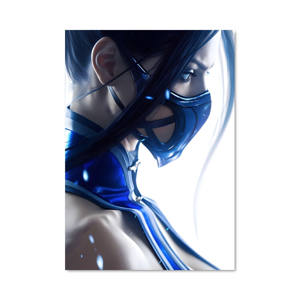 Poster Ombre Azur – affiche Mortal kombat