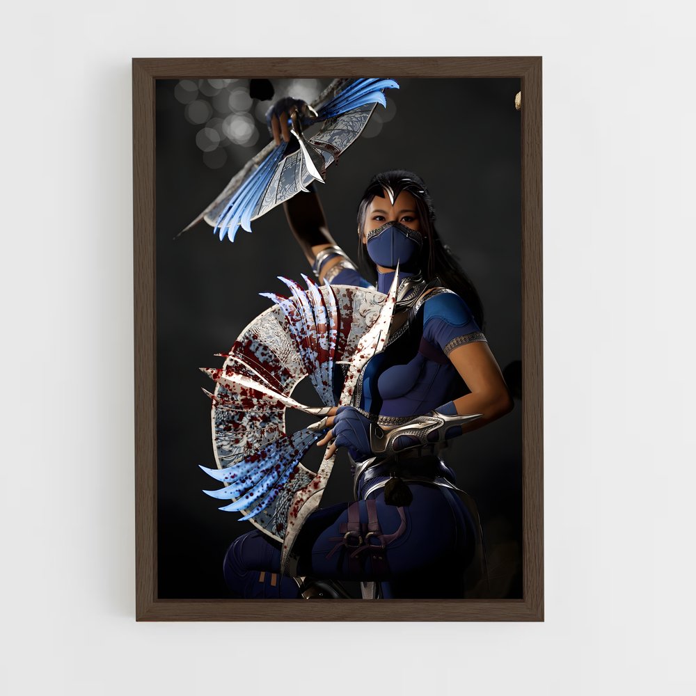 Poster Kitana danse – affiche Mortal kombat (vue 5)