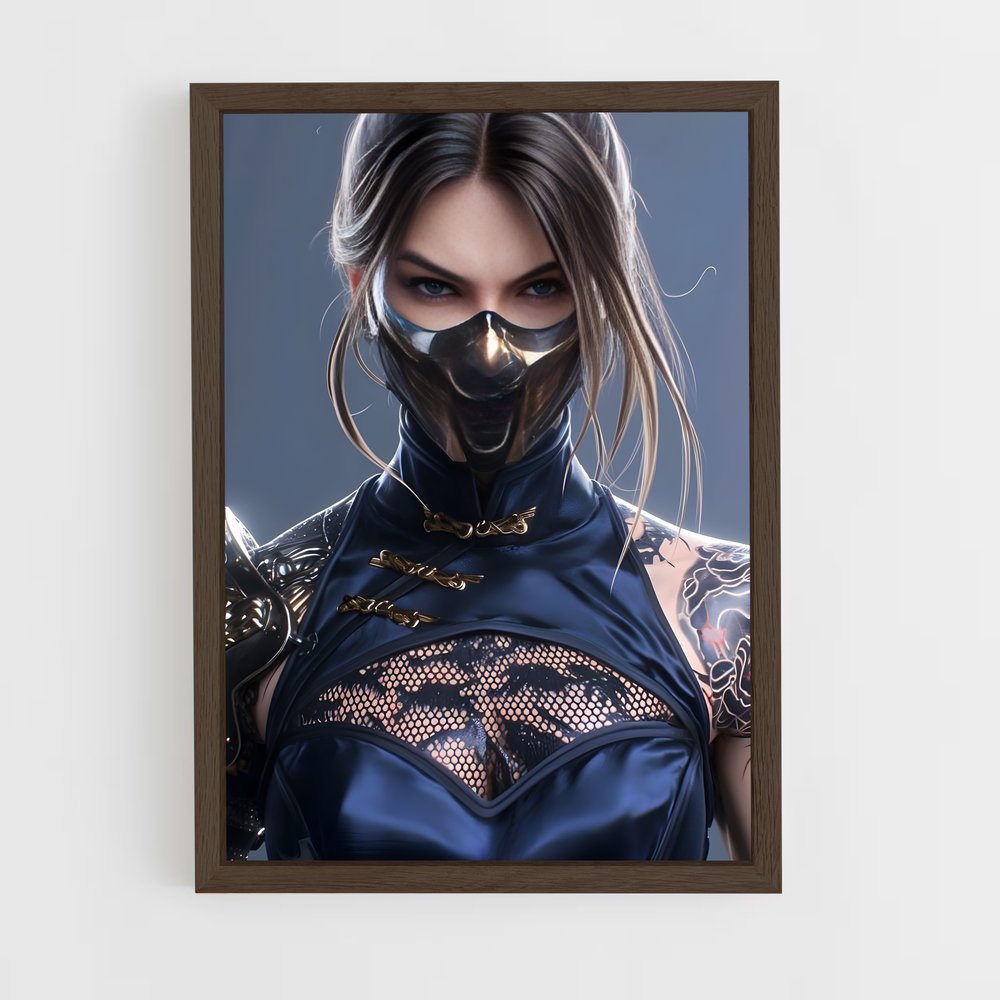 Poster Kitana Perçant – affiche Mortal kombat (vue 5)