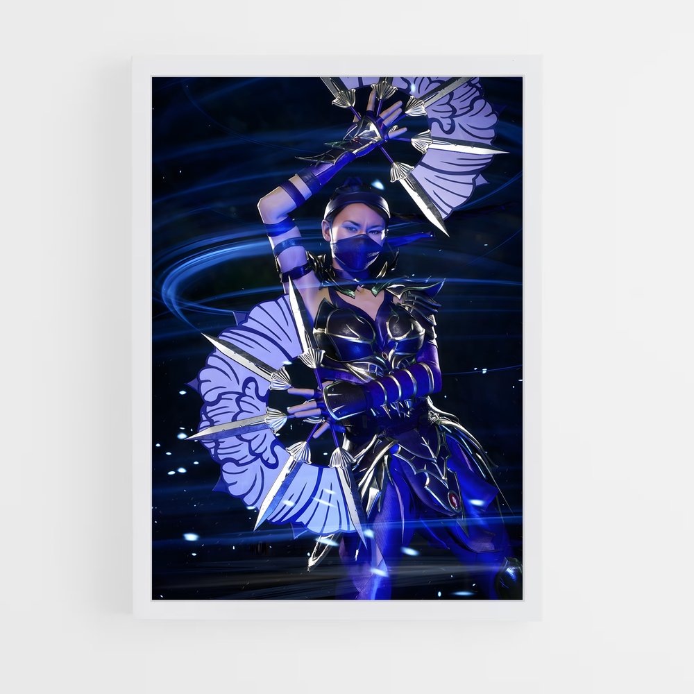 Poster Kitana rêves – affiche Mortal kombat (vue 3)