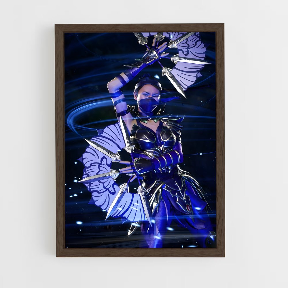 Poster Kitana rêves – affiche Mortal kombat (vue 5)