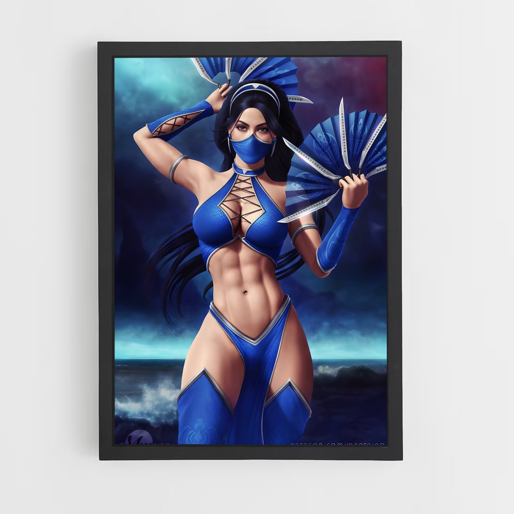 Poster Danse des Épées – affiche Mortal kombat (vue 2)