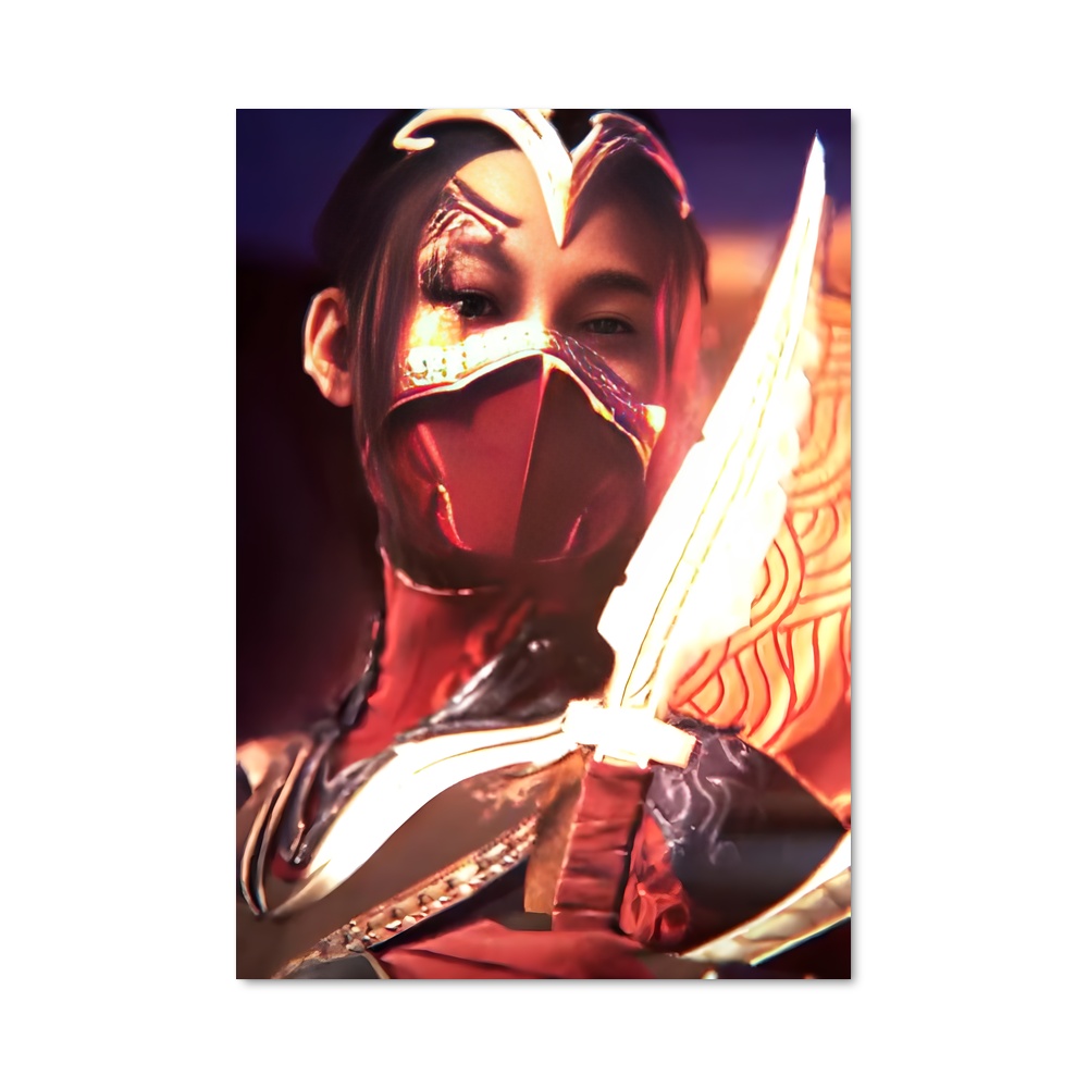 Poster L'Envol de Kitana – affiche Mortal kombat