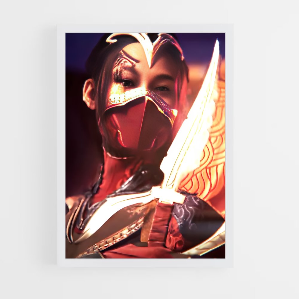Poster L'Envol de Kitana – affiche Mortal kombat (vue 3)