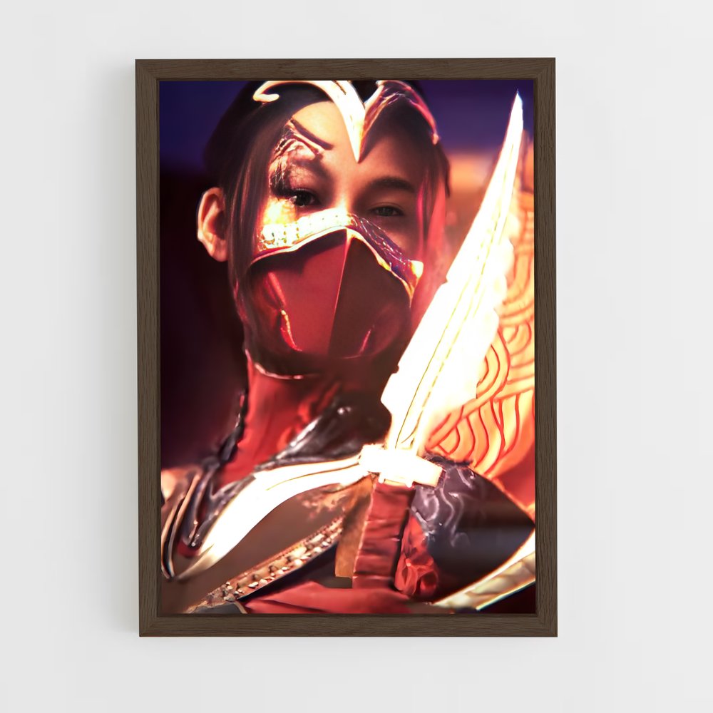Poster L'Envol de Kitana – affiche Mortal kombat (vue 5)