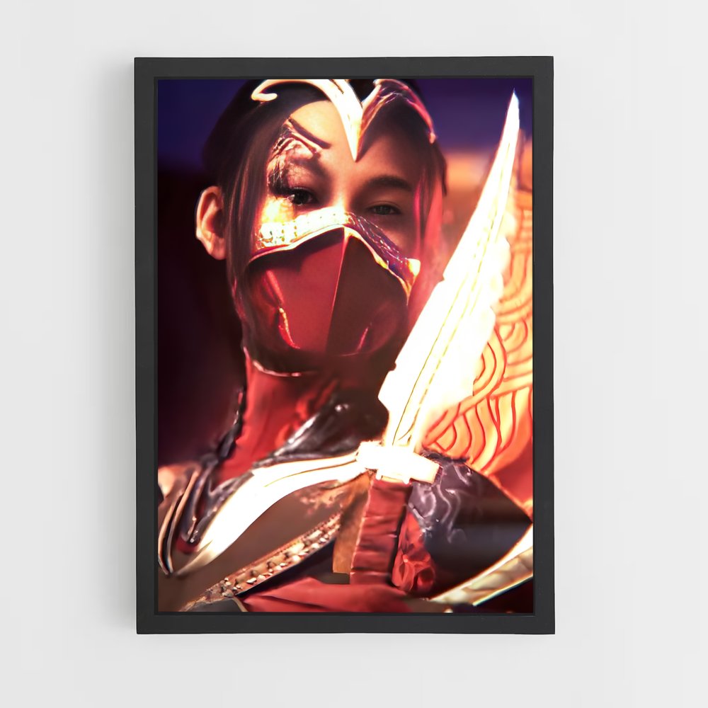 Poster L'Envol de Kitana – affiche Mortal kombat (vue 2)