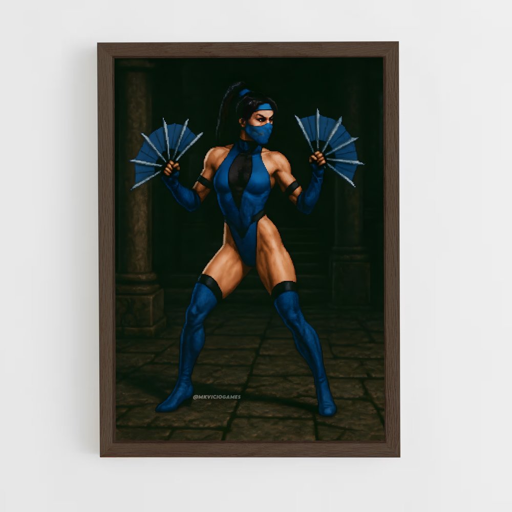 Poster Danse de Lames – affiche Mortal kombat (vue 5)