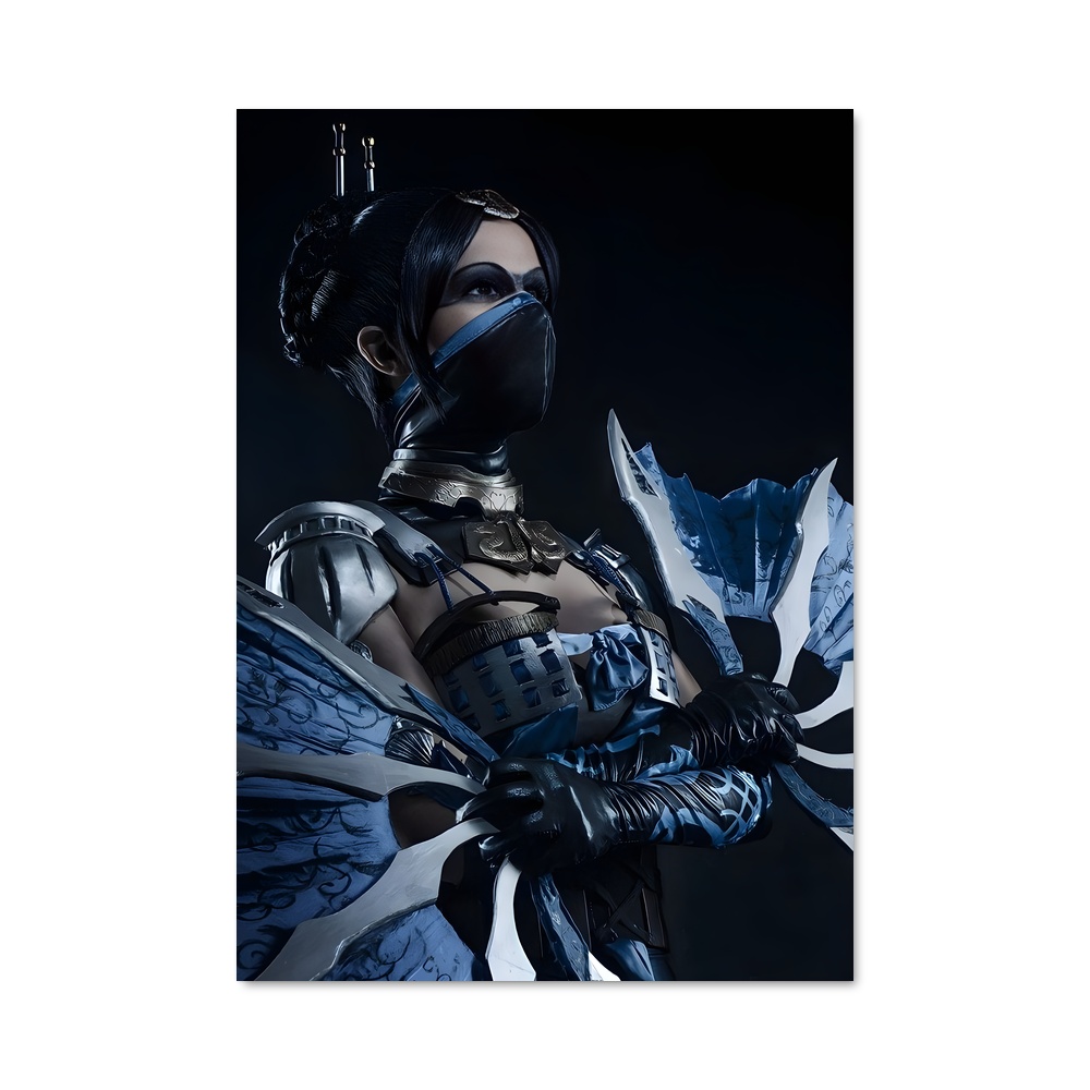 Poster Kitana de Élégance – affiche Mortal kombat