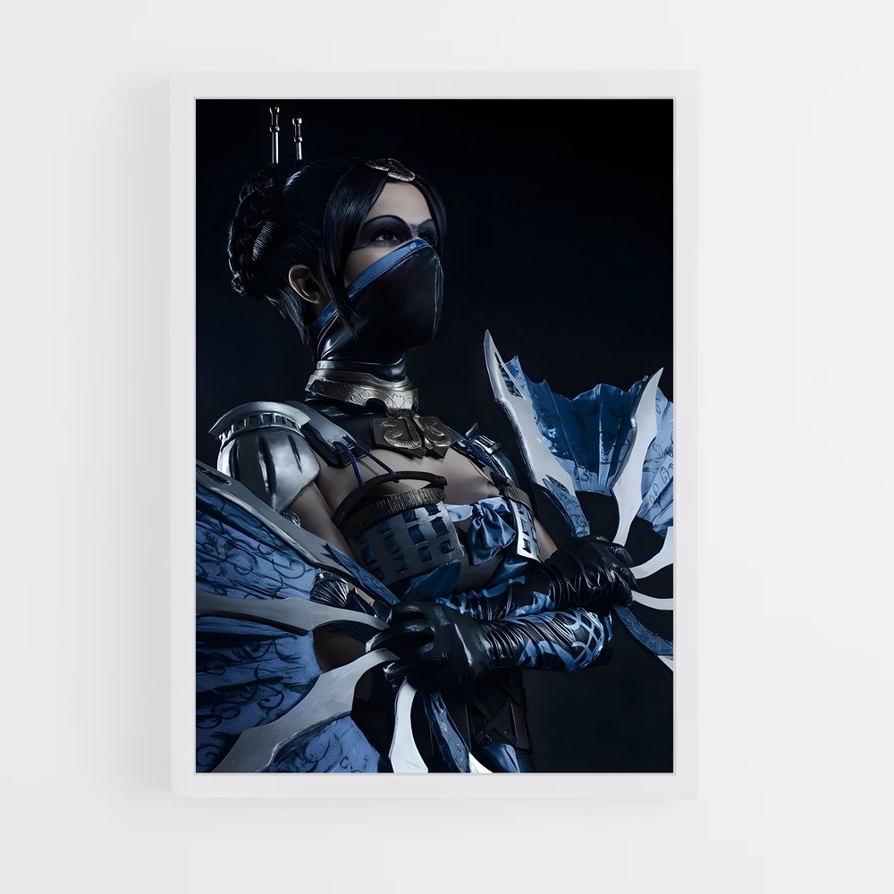 Poster Kitana de Élégance – affiche Mortal kombat (vue 3)