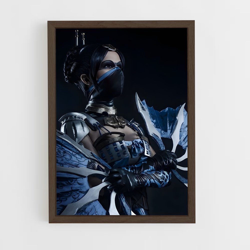 Poster Kitana de Élégance – affiche Mortal kombat (vue 5)
