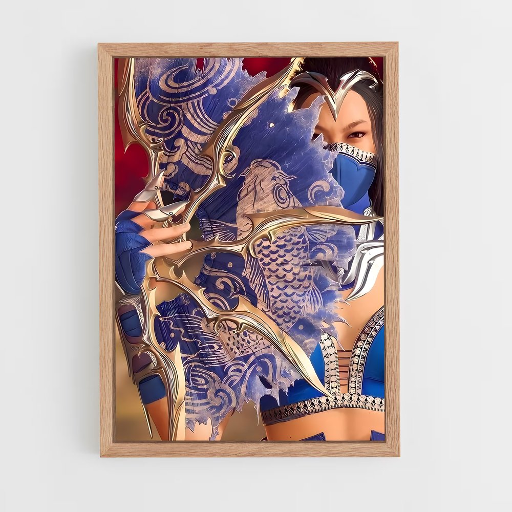 Poster Lames Éthérées – affiche Mortal kombat (vue 4)