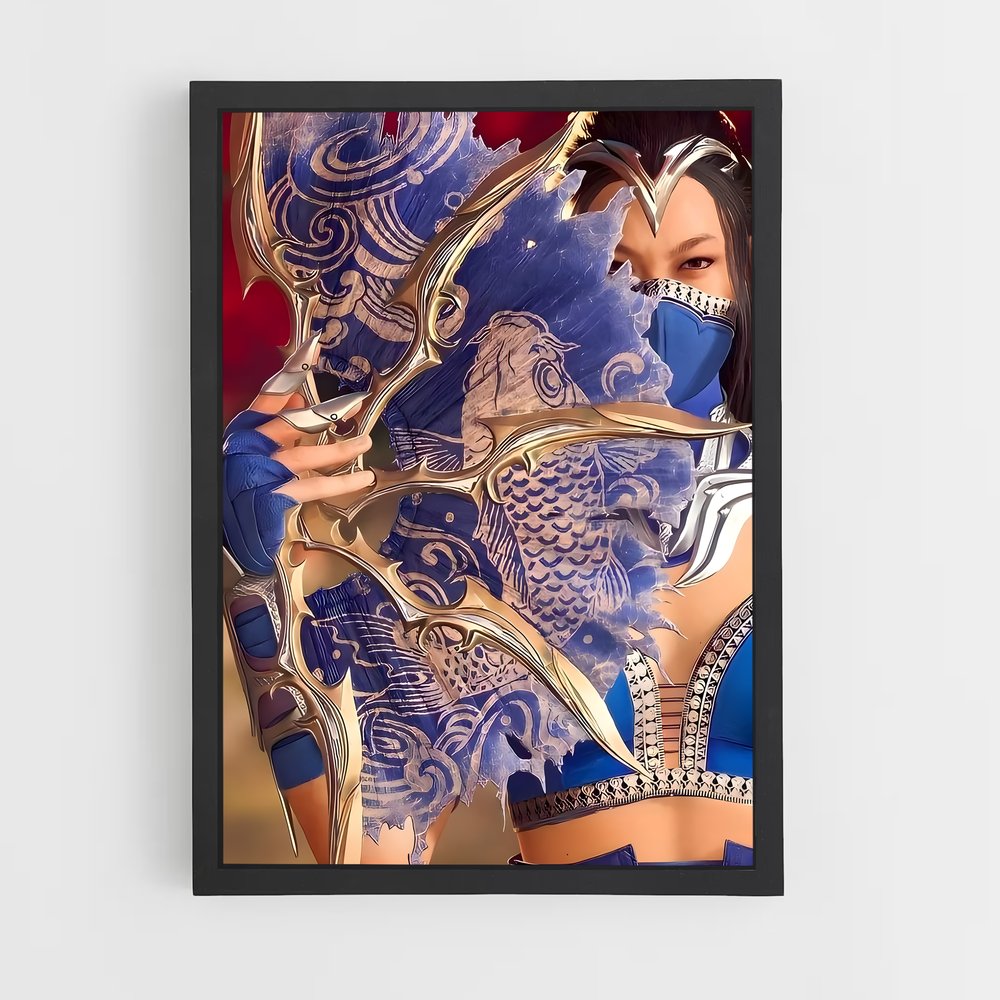 Poster Lames Éthérées – affiche Mortal kombat (vue 2)