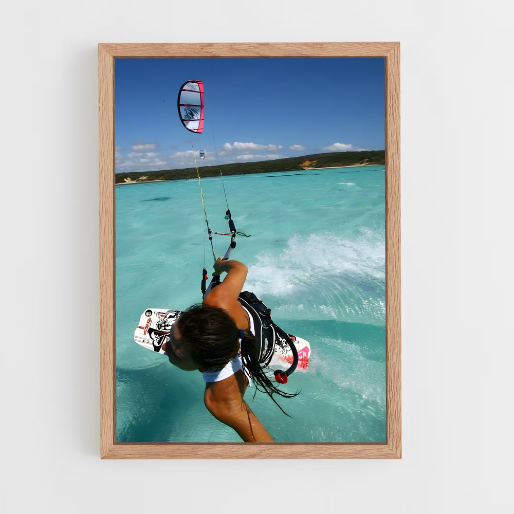 Poster Ocean Parade – affiche Kitesurf (vue 4)