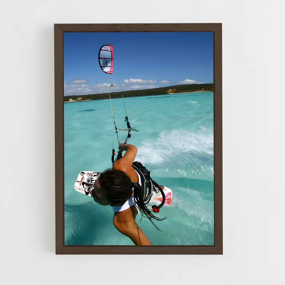 Poster Ocean Parade – affiche Kitesurf (vue 5)