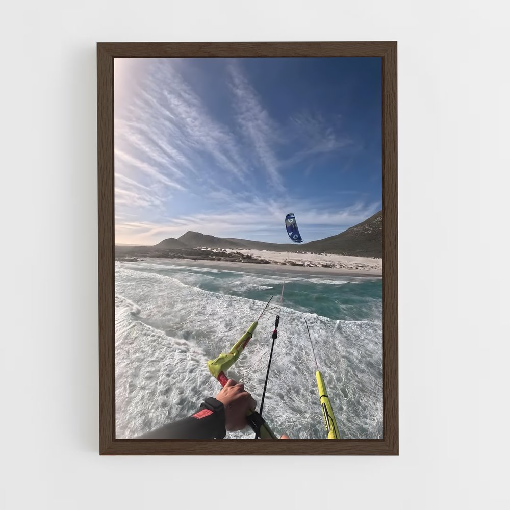Poster Surf au Vent – affiche Kitesurf (vue 5)