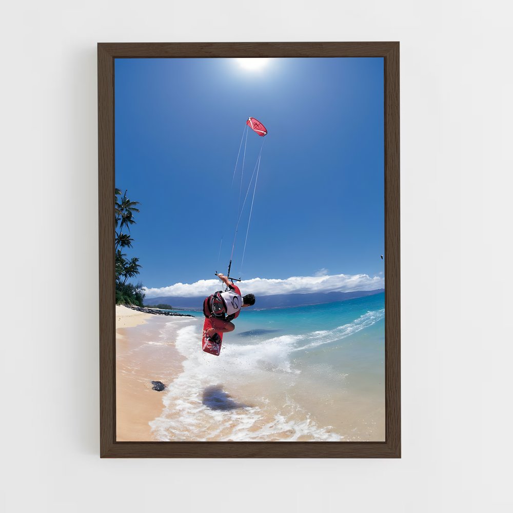 Poster Surf & Fun – affiche Kitesurf (vue 5)