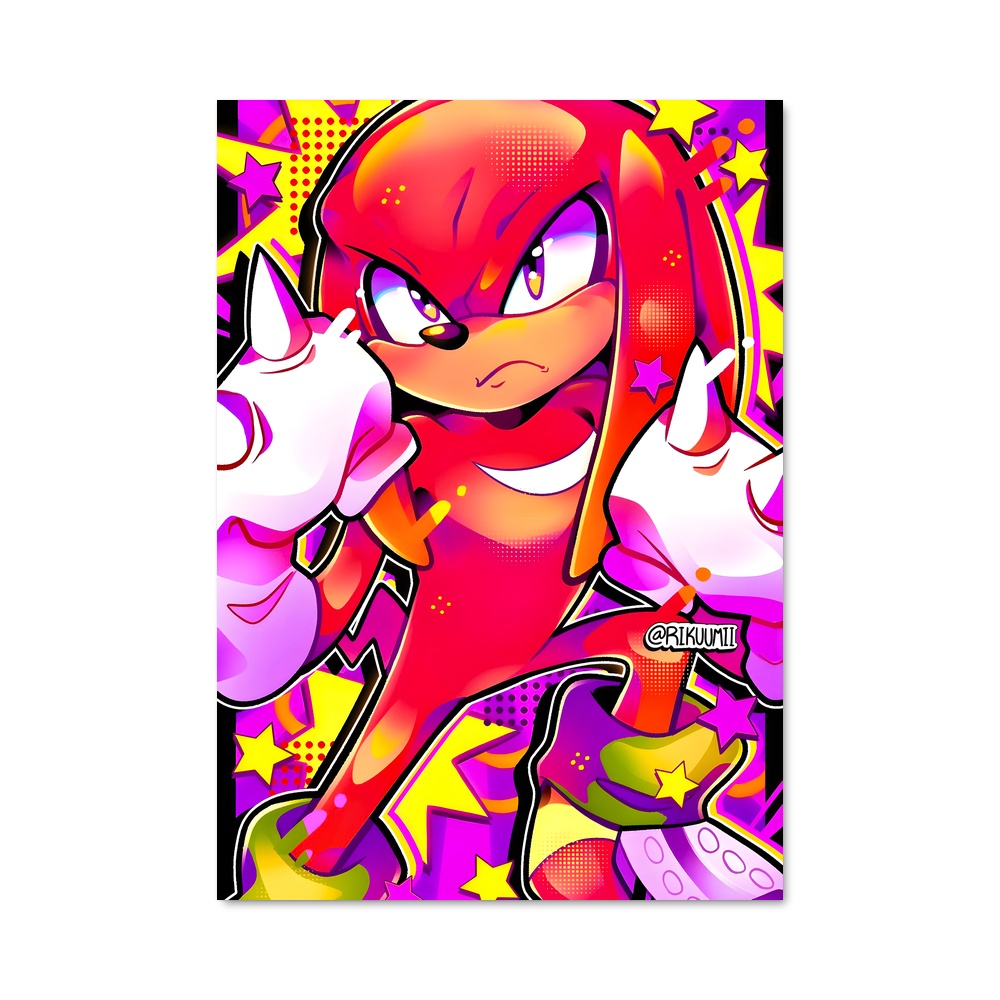 Poster Sonic et Knuckles : L'Amitié Électrisante