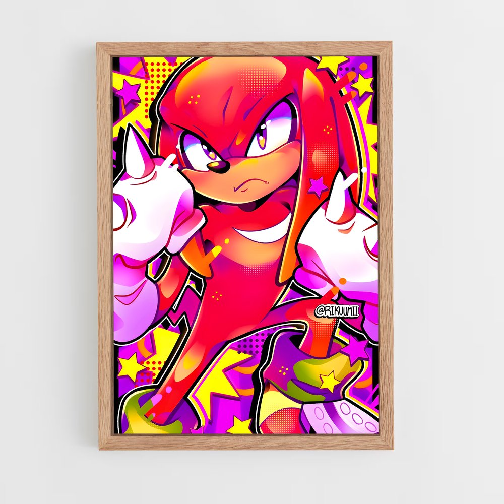 Poster Sonic et Knuckles : L'Amitié Électrisante (vue 4)