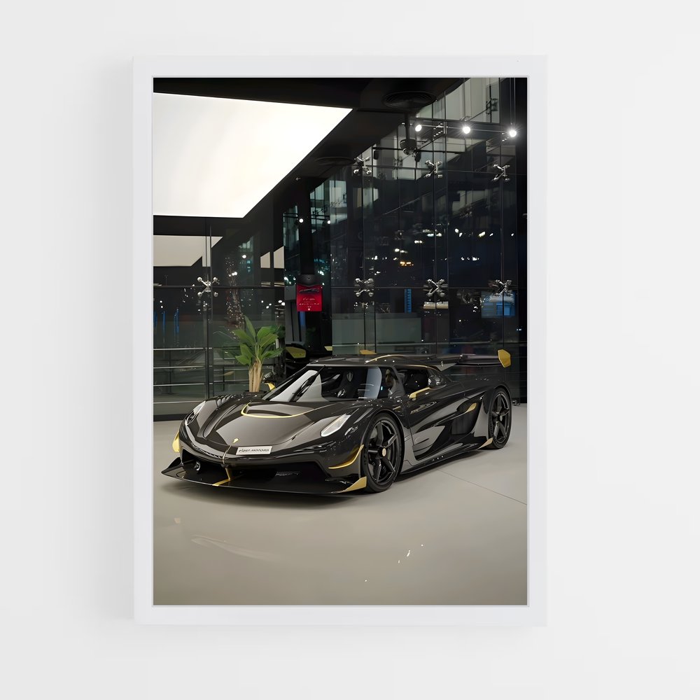 Poster Koenigsegg roues (vue 3)