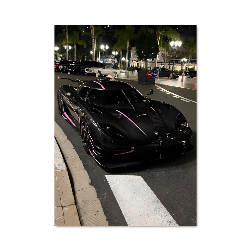 Poster Koenigsegg Pouvoir