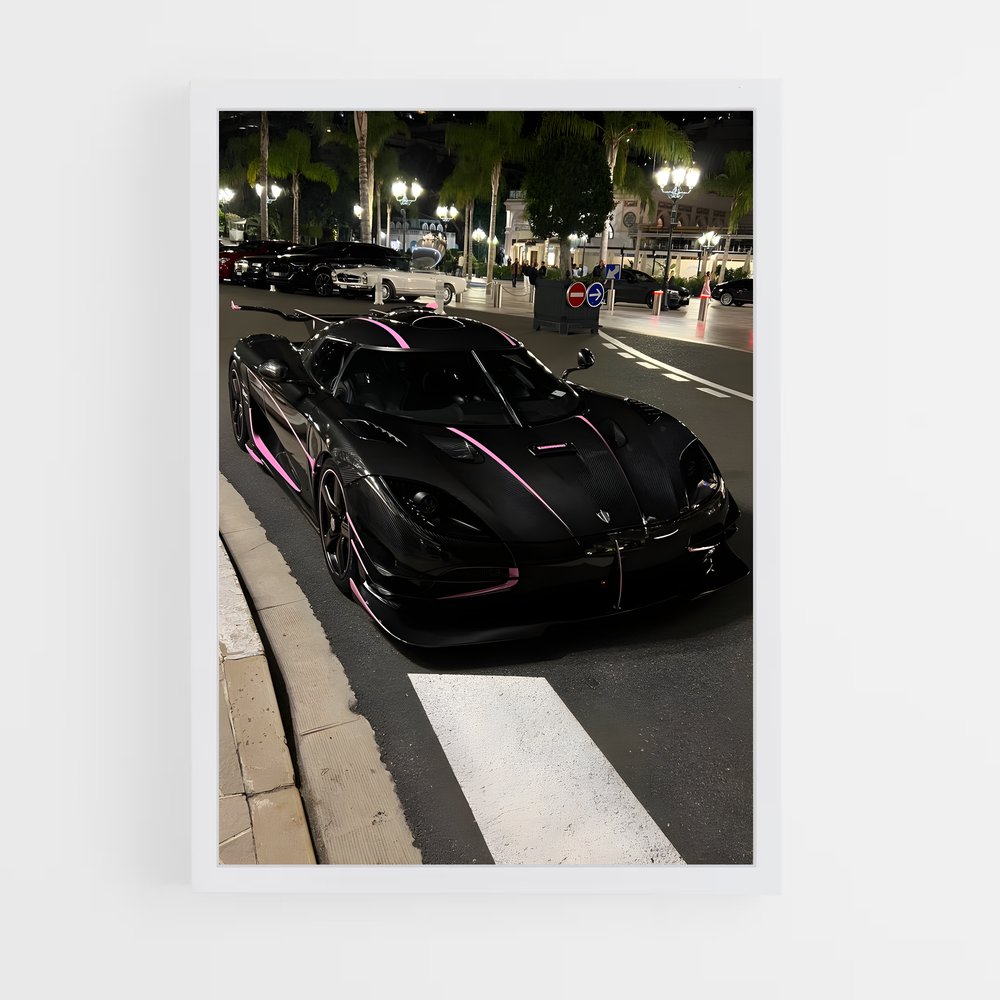 Poster Koenigsegg Pouvoir (vue 3)