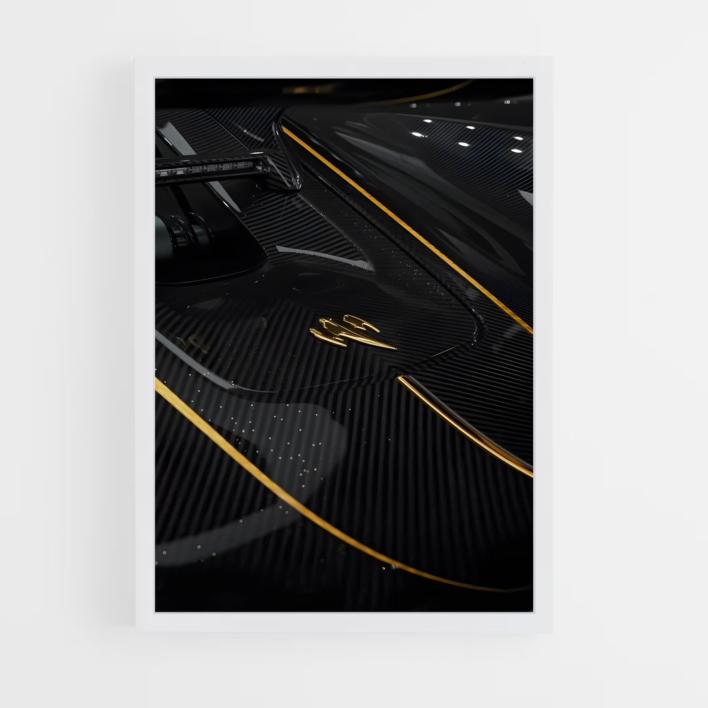 Poster Koenigsegg de Vitesse (vue 3)