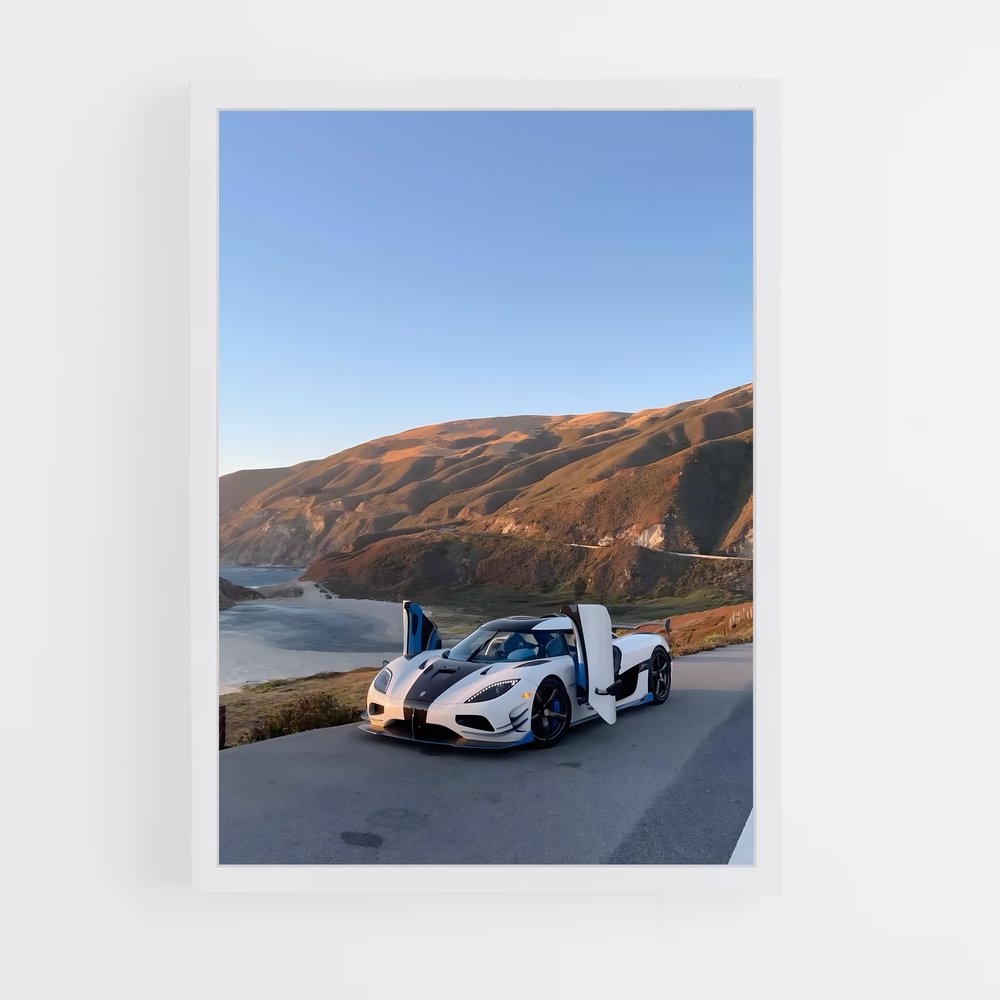 Poster Koenigsegg D'une (vue 3)