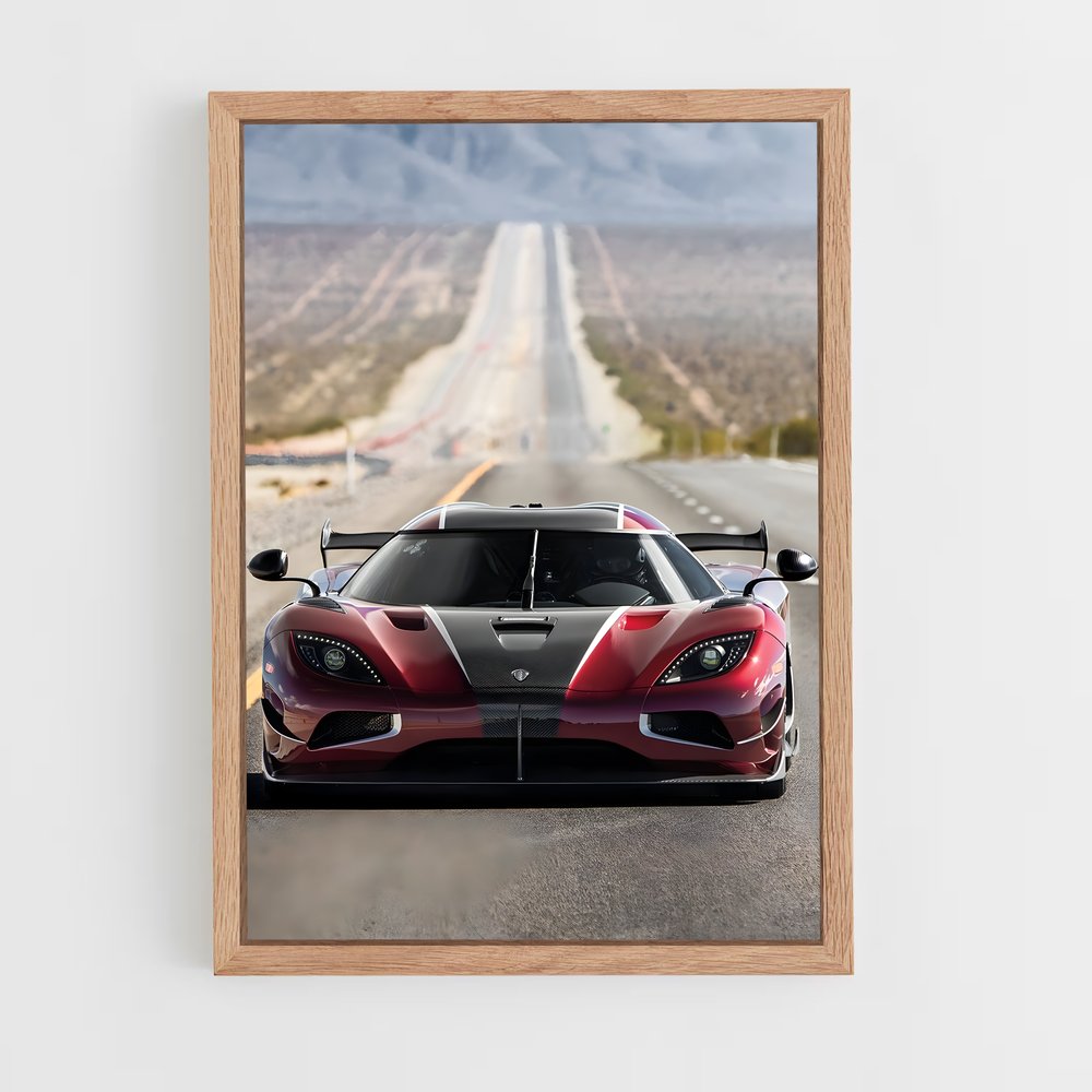 Poster Koenigsegg Toile (vue 4)