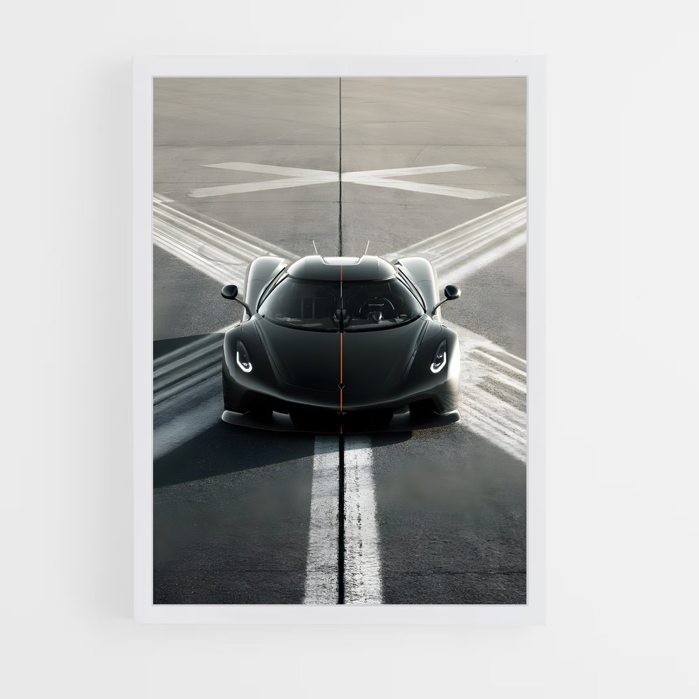 Poster Vision de McLaren – affiche Koenigsegg (vue 3)