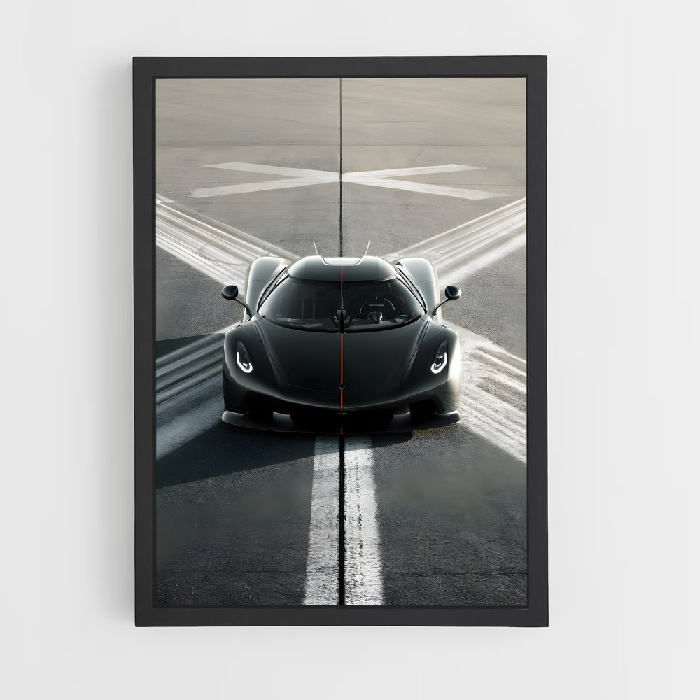 Poster Vision de McLaren – affiche Koenigsegg (vue 2)