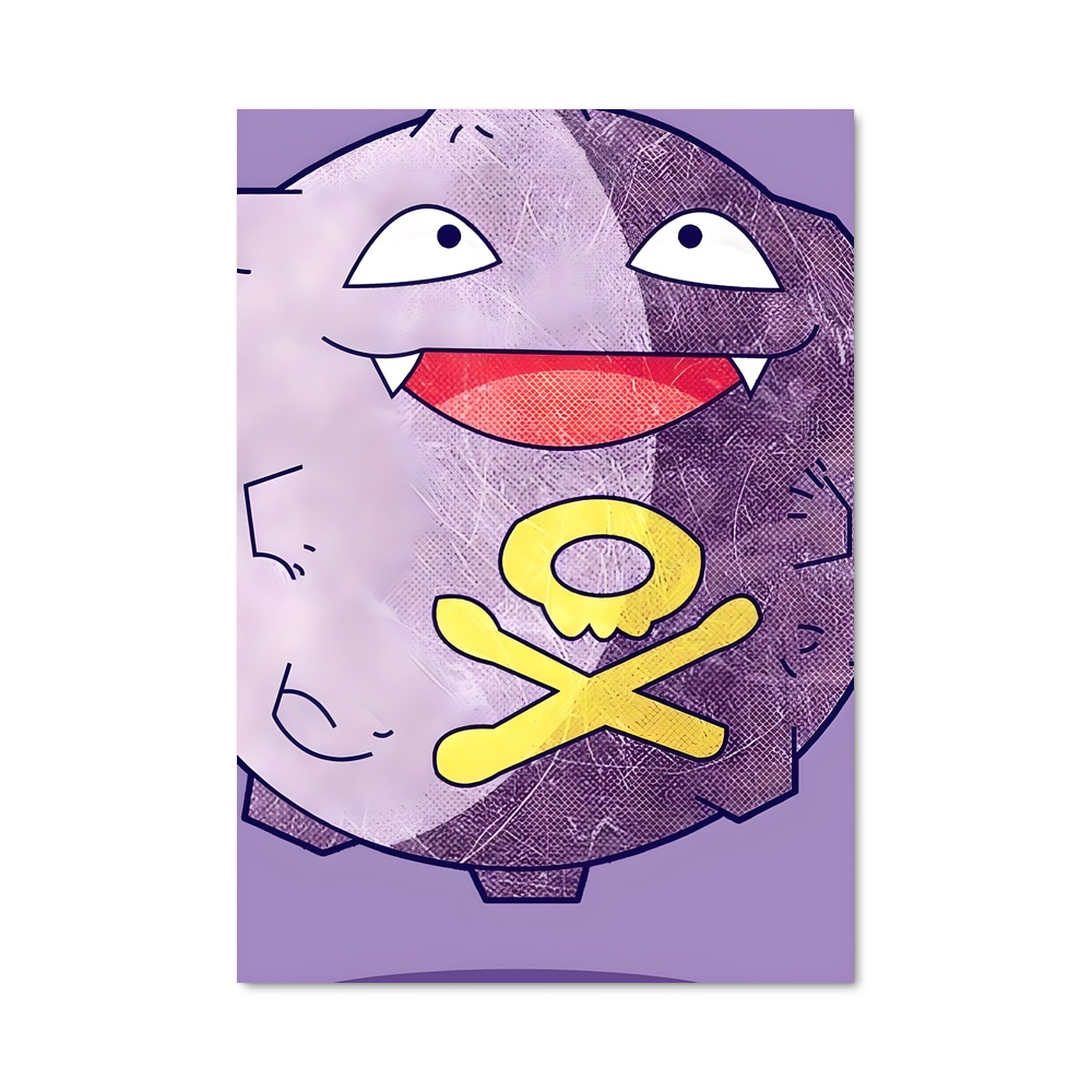 Poster Koffing Sourire – affiche Pokemon