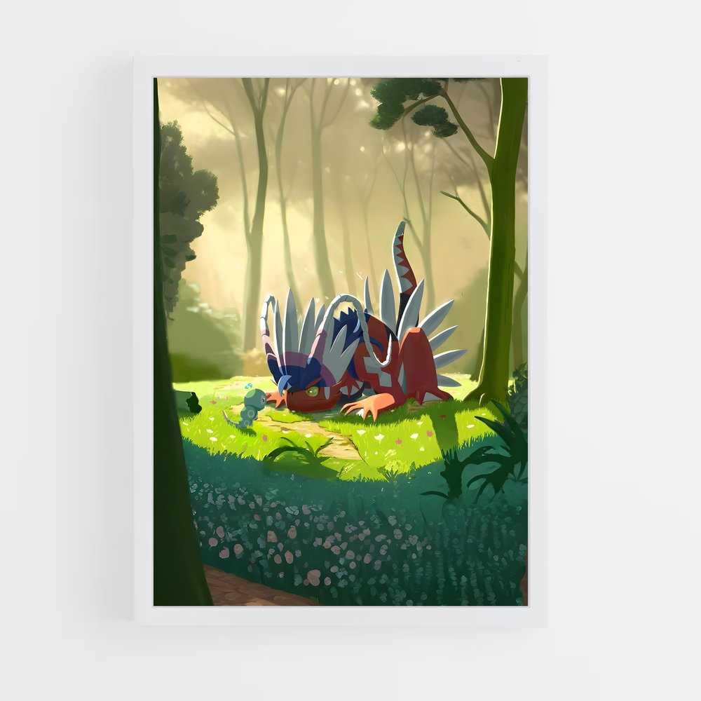 Poster Koraidon en Éveil – affiche Pokemon (vue 3)