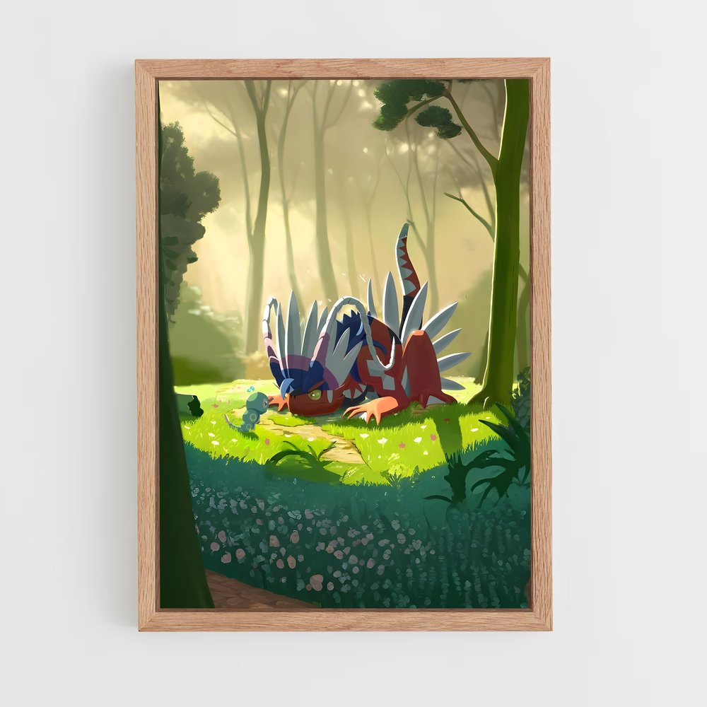 Poster Koraidon en Éveil – affiche Pokemon (vue 4)