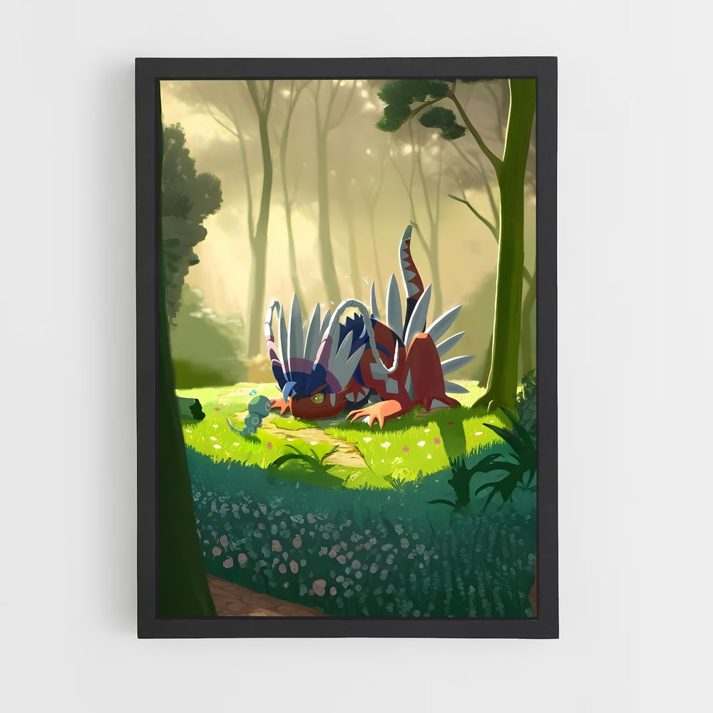 Poster Koraidon en Éveil – affiche Pokemon (vue 2)