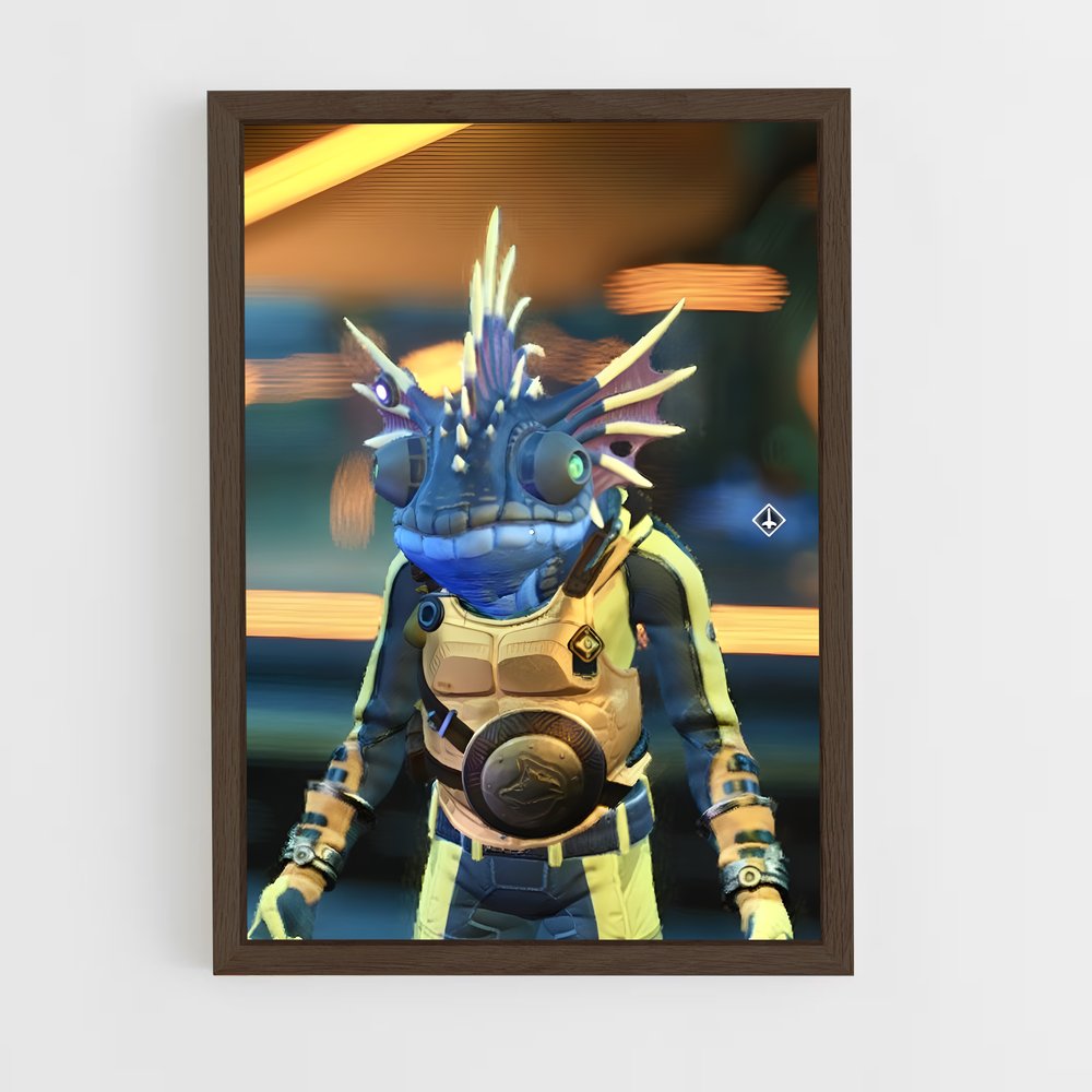Poster Korvax Ascendant – affiche No man sky (vue 5)